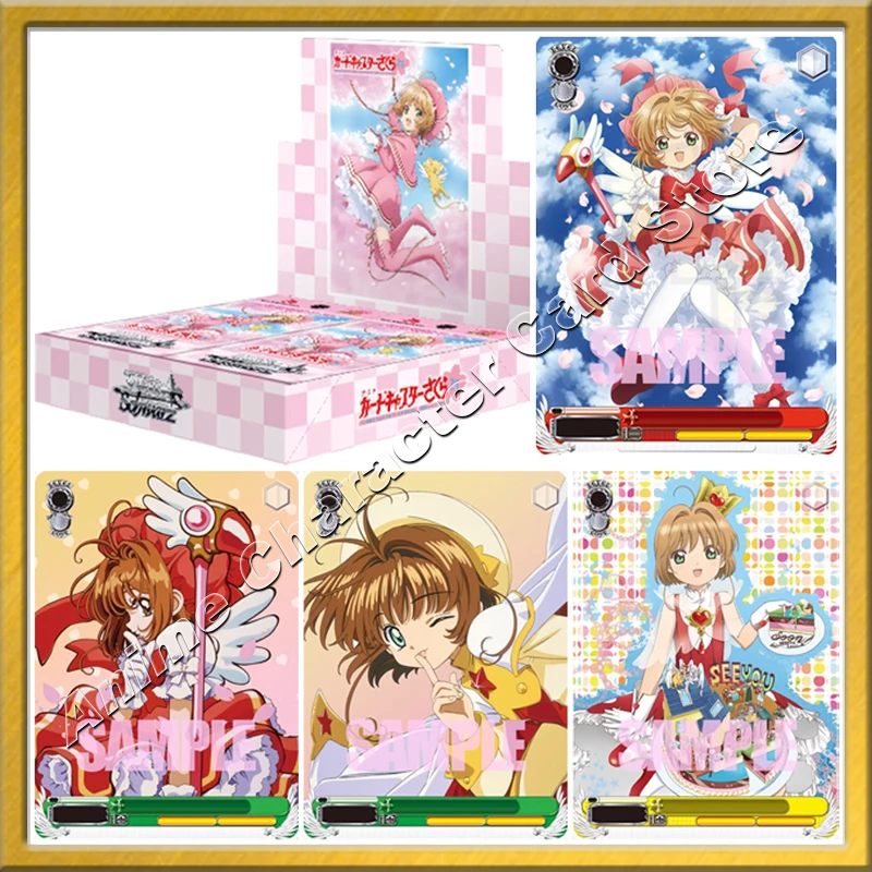 

WS Weiß Schwarz Card Captor 25th Anniversary CCS Supplement Box Anime Sakura Magic Maiden Cherry TCG ACG Collection Cards Gifts