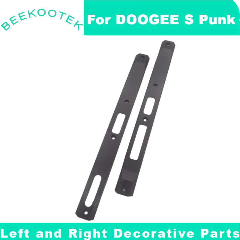 Original DOOGEE S Punk Back Cover Sidebar Left Right Decorative Parts Middle Frame Volume Custom Button For DOOGEE S Punk Phone