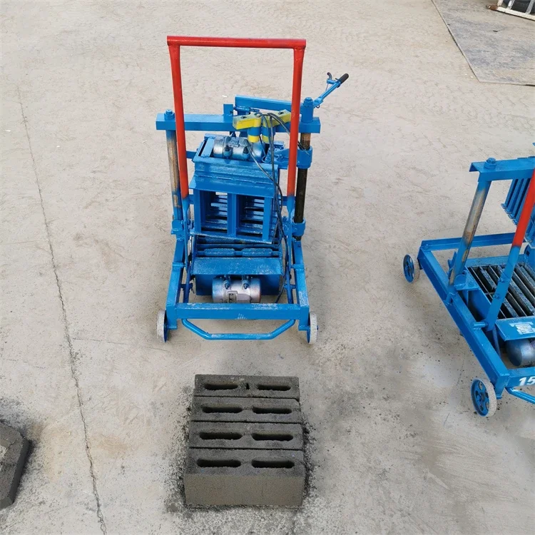 Egg Laying 2-45 Small Manual Concrete Cement Block Brick Making Machine For Sale