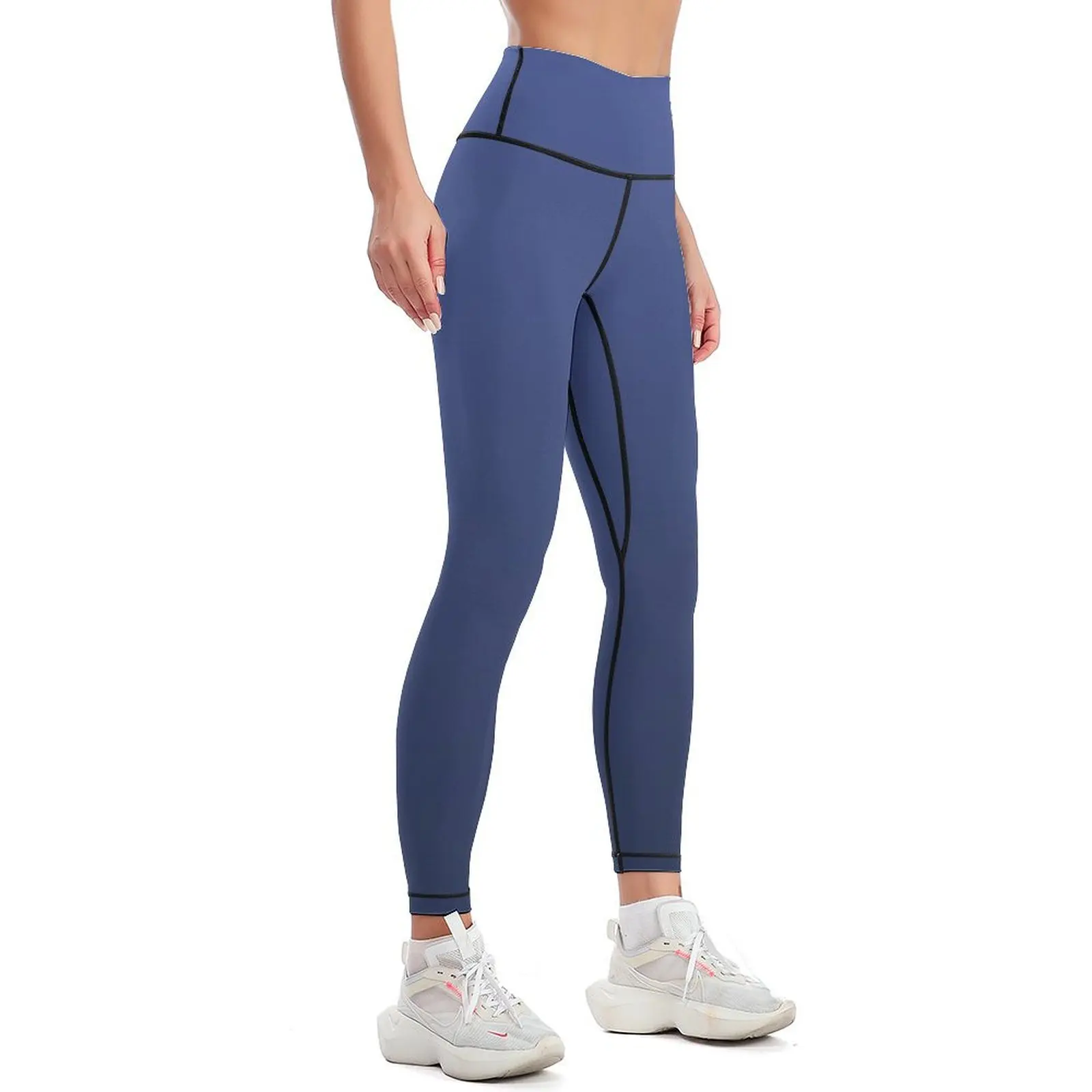 2021 Gradient Collection - Classic Blue Fade - Accent Color Decor Leggings fitness set gym Womens Leggings