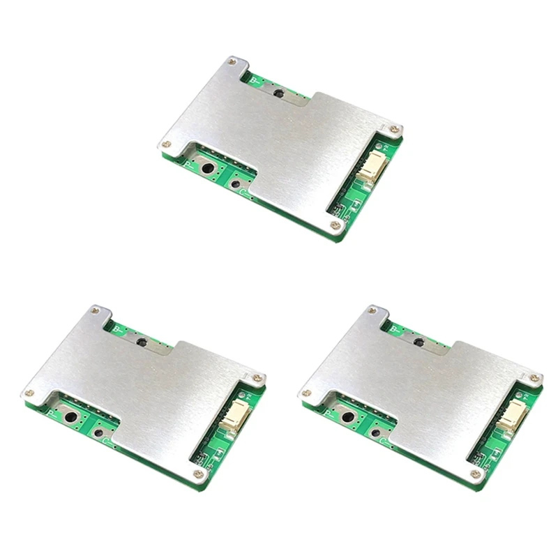 

3X 4S 12V 100A BMS Lithium Battery Charger Protection Board With Power Battery Balance Enhance PCB Protection Board