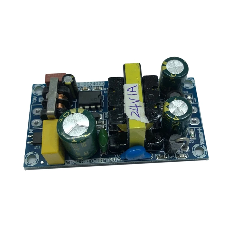 24V 1A Switching Power Supply Board Module Bare Board 24V 24W 25W Multifunction Power Module AC-DC Power Module Easy Install