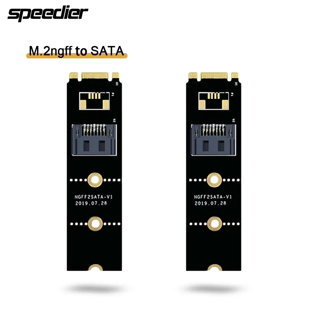 

M.2 Ngff to SATA Adapter Card Motherboard for M2 SATA Hard Disk 2240 2260 2280 Size 3.0 USB Interface
