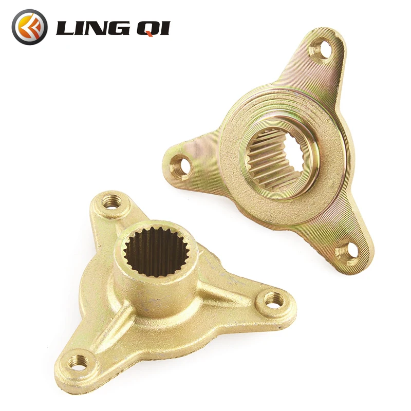 LINGQI-Kit de eje trasero Universal de acero, 610mm, apto para piñón de eje trasero ATV 50cc 70cc 90cc 110cc