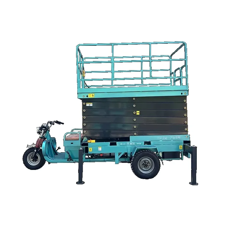 Customized Scissor Lift Work Platform Electric Lifting Platform Scissor Lift Tricycle Hydraulic Scissor Lifting