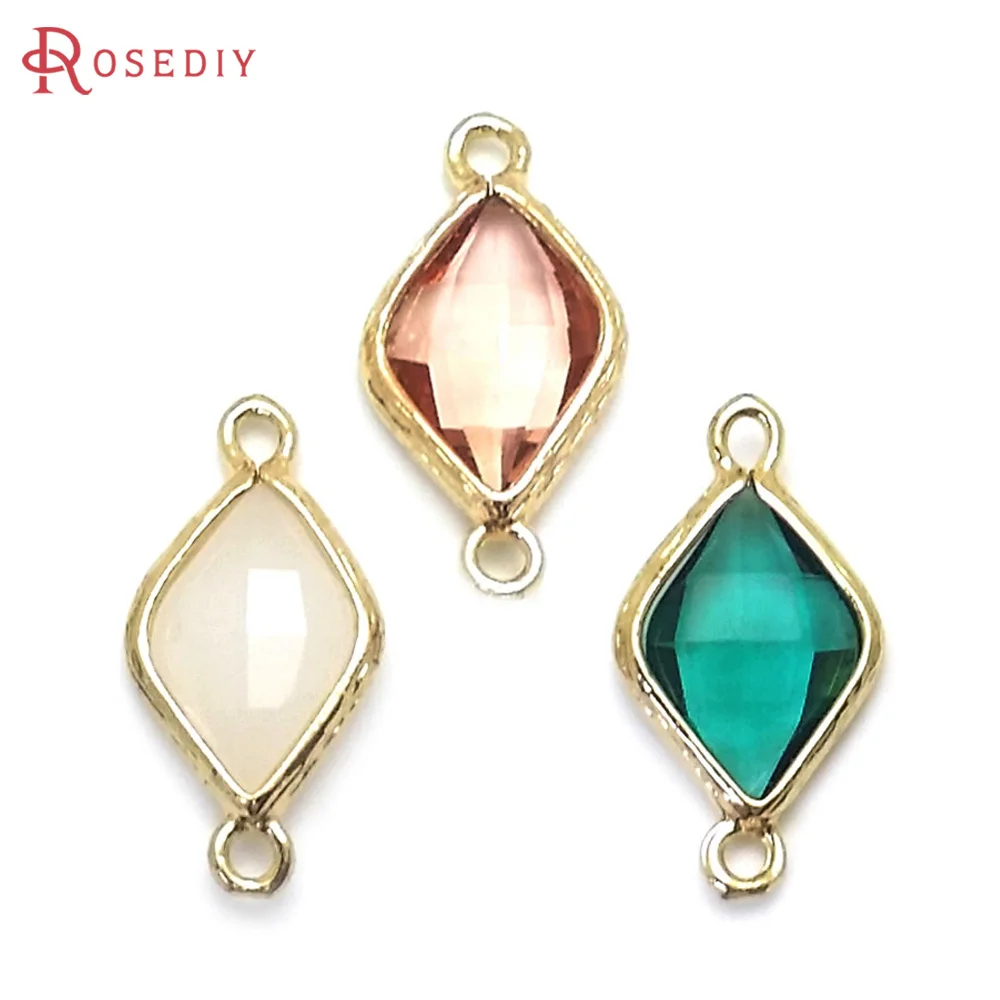 10PCS Brass 2 Holes… - image