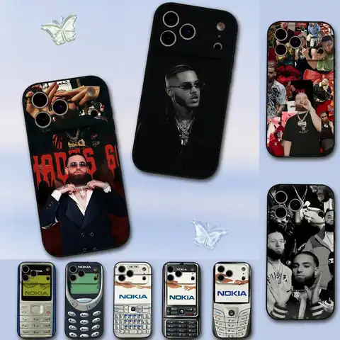 Retro Old Nostalgia Funny Phone Case For IPhone 1716 15 14 13 Pro Max 11 12 Mini X Xs XR Black Silicone Cover