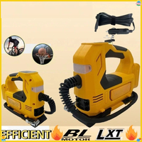 Fit Dewalt Portable Tire Inflator Air Pump Rechargeable Compressor Digital Cordless Electric Car Tyre Inflator Tools