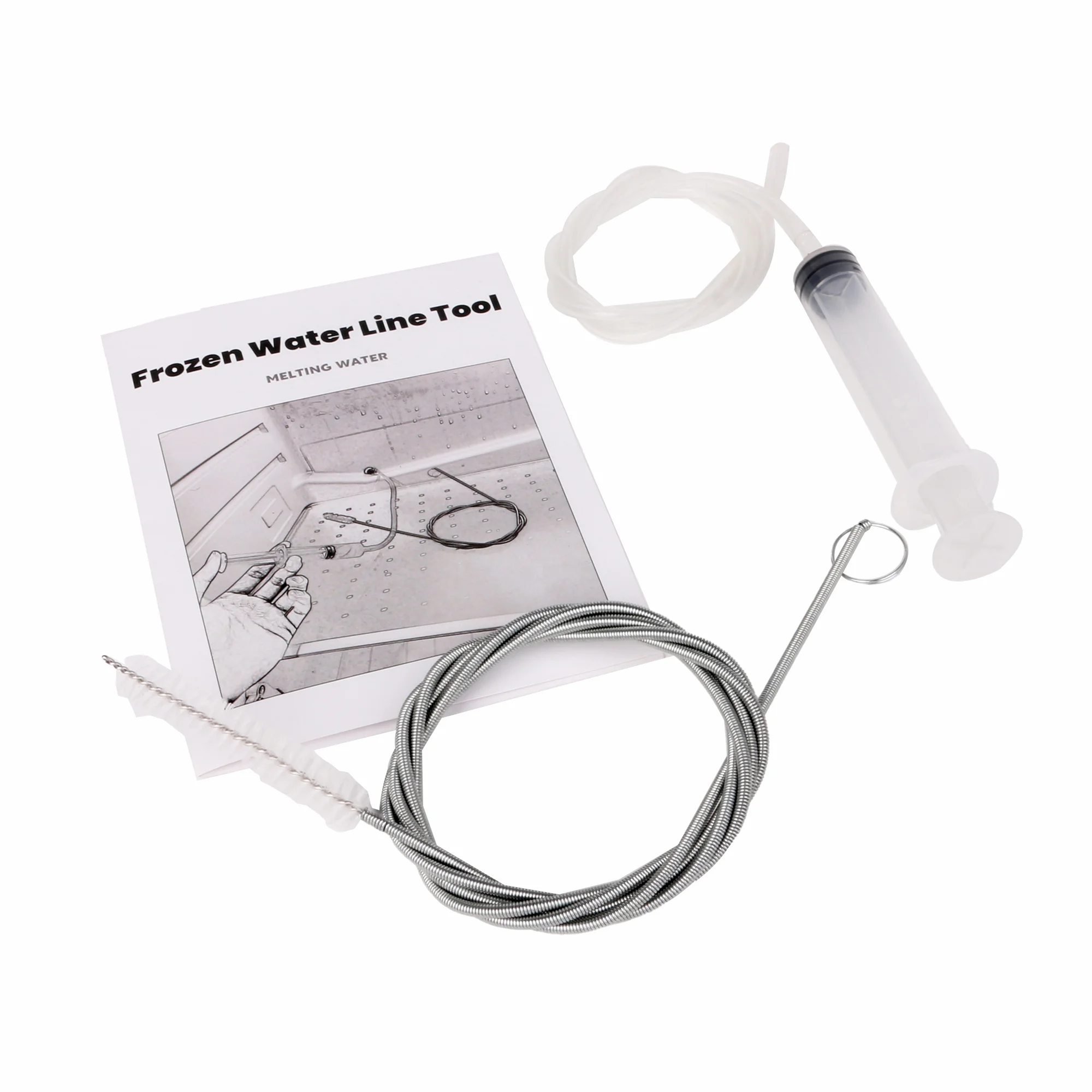 

CNBTR White Water Line Tool Dispenser Thaw Tool Replacement Part for Water Pipe Thawing & Dispenser Maintenance