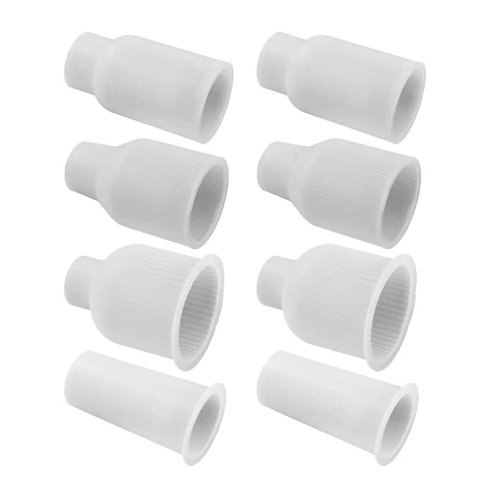 

8 шт., силиконовая форма для вазы из эпоксидной смолы «сделай сам», креативные формы для рукоделия для домашнего декора, форма для цветочного горшка, форма для вазы, формы для цветочного горшка