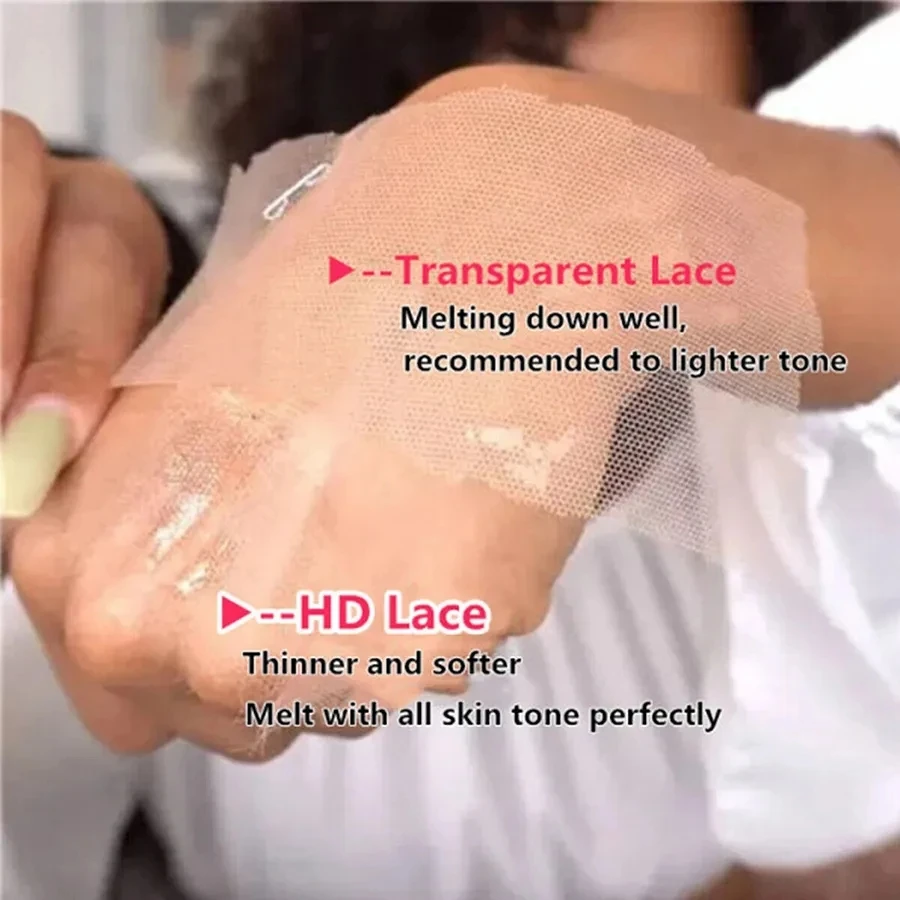 Avenir 100% Real HD Cierre de encaje 2x6 separación profunda HD encaje cierres de cabello humano liso y cuerpo onda HD Cierre de encaje solamente