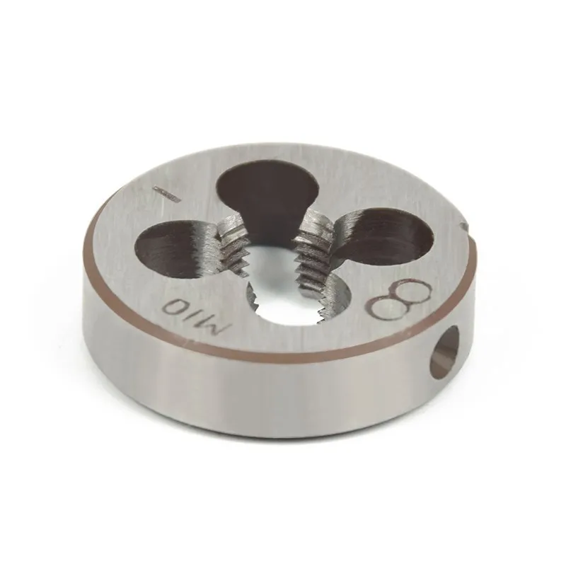 Troquel de rosca izquierda M3 M8 M10 M12 M14 M16 M18 M20 para metalurgia, troquel de rosca métrica, herramienta de mano