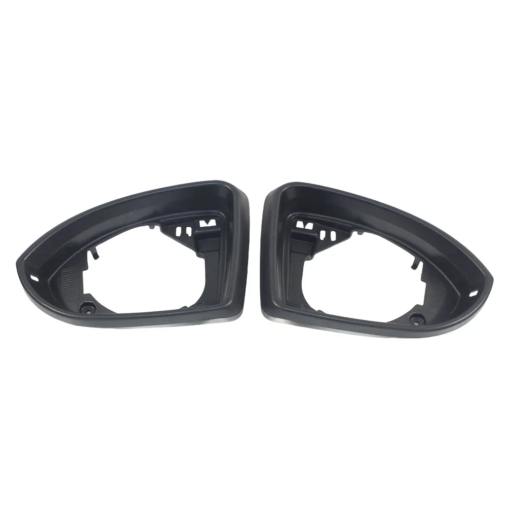 1Pair 5G0857601A 5G0857602A Car Rearview Mirror Frame For VW Golf MK7 E-Golf 2014-2021 Golf Variant 2015-2021 5G0 857 601A 9B9