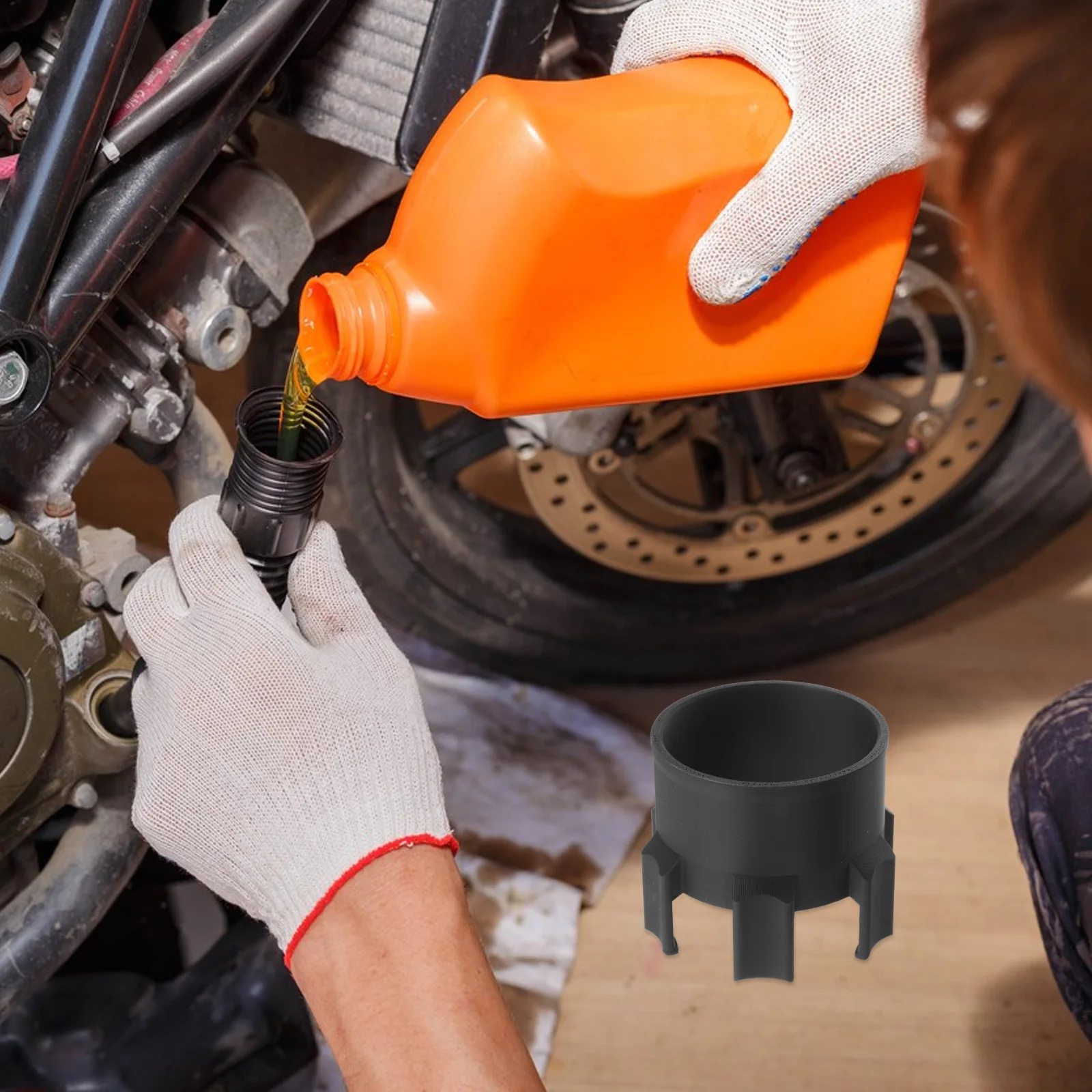 스노모빌 연료 탱크 홀더 블랙 메탈 가스 캡 브래킷 퀵 릴리즈 기능 포함 다용도 스노모빌 음료수 보관용