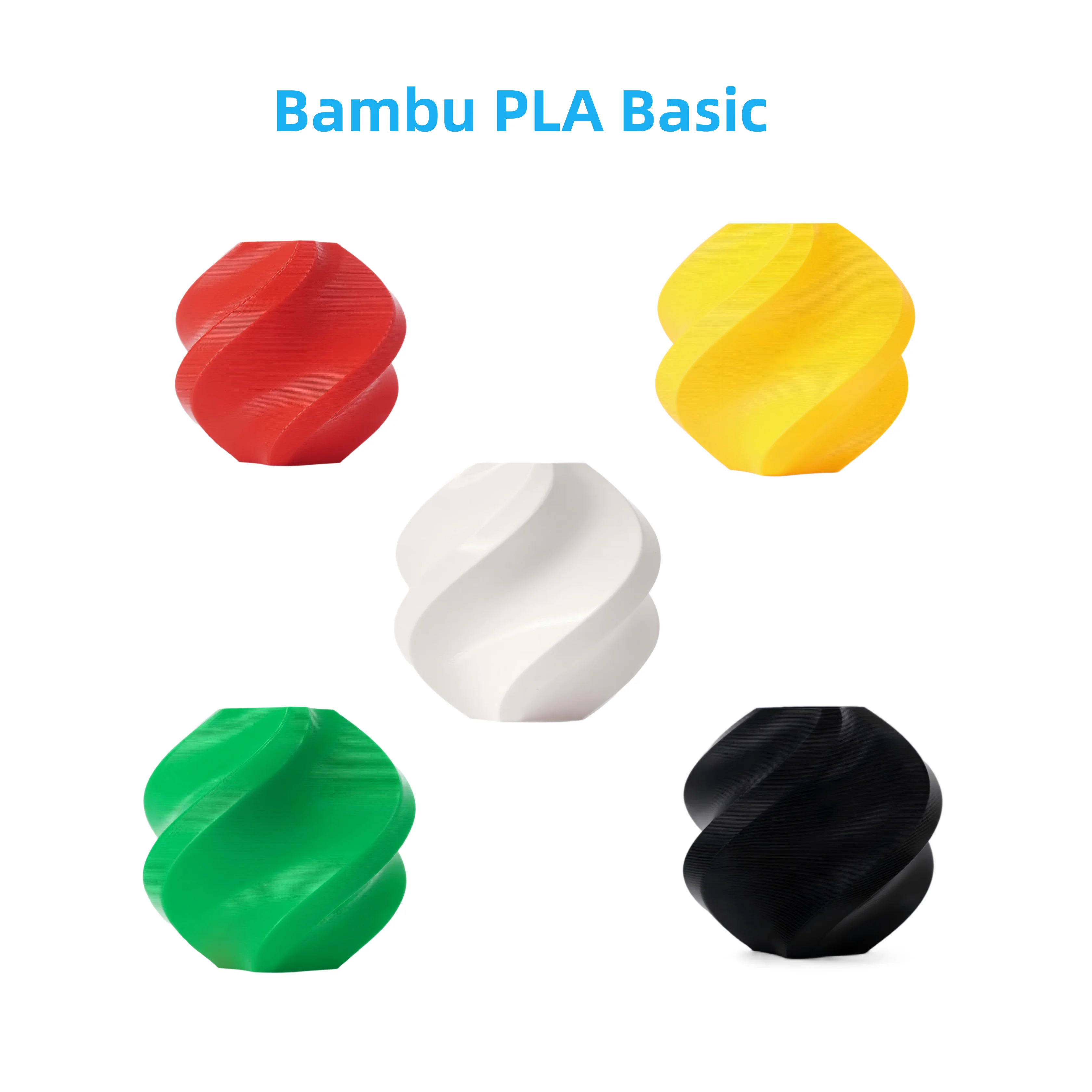 

Original Bambu Lab PLA Basic 3D printing filament high toughness easy to print RFID smart parameter recognition All FDM Printers