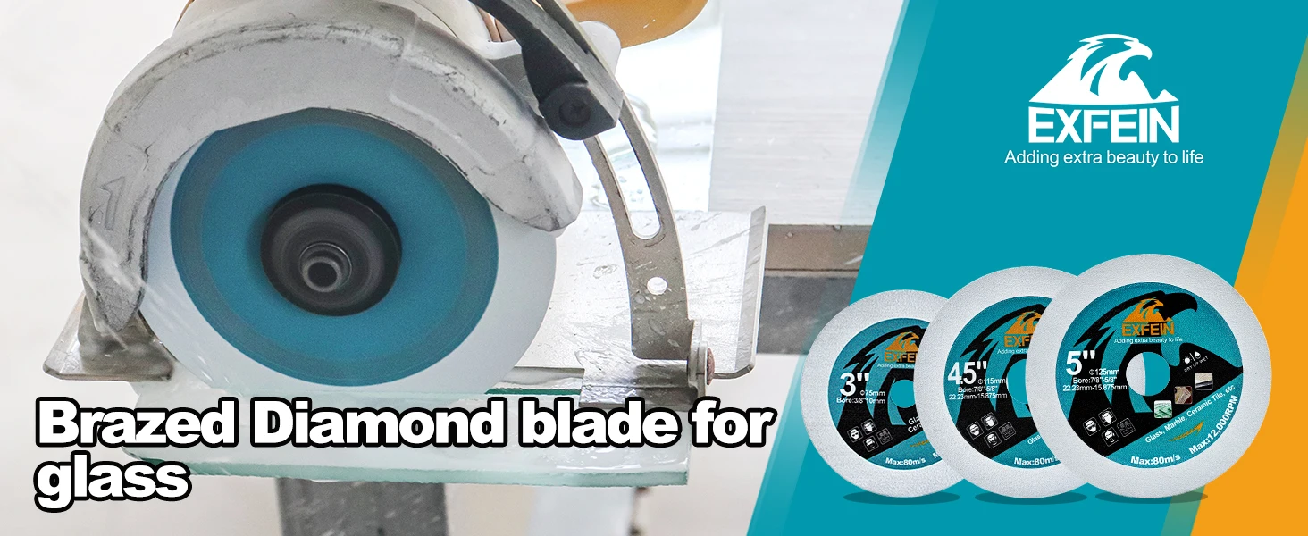 

Diamond Glass Cutting Disc 1pc Dia 75mm Diamond Cutting Disc for Marble Tile Crystal Jade Wine Bottles 3inch Diamond Saw Blade