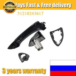 For-BMW X5 E53 2000-2006 Front left Passenger Outside Door Handle 51218243617 LHD Car