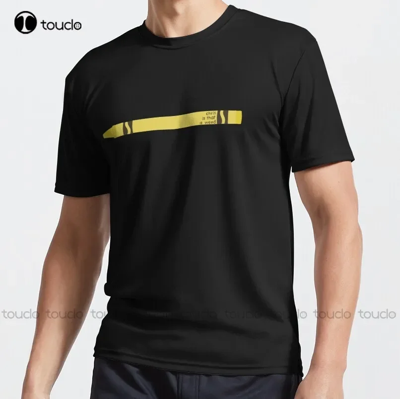 

Футболка премиум-класса Chris Is That A Weed, рубашки на заказ, создайте свой собственный футбол, футболки с цифровой печатью, дышащая хлопковая футболка в стиле хип-хоп