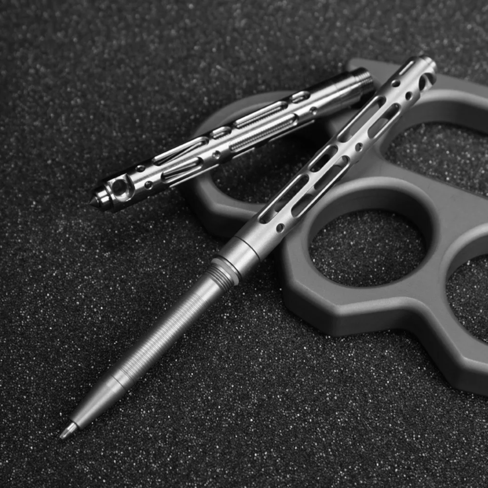 Emergency Glass Breaker Pen, Vehicle-mounted, Multifunction Titanium, Self Defense, Outdoor Security, Survival