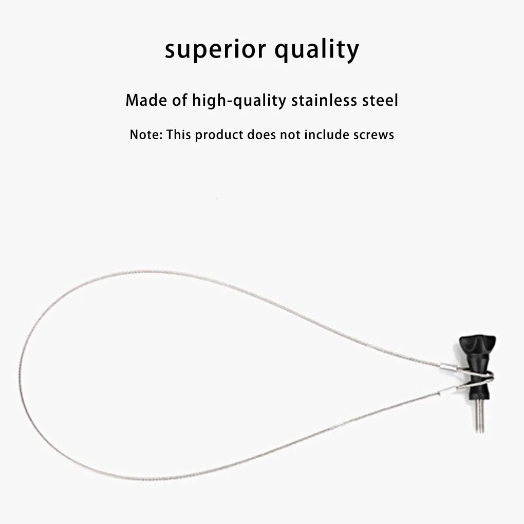 Lanyard Security Practical Steel Wire String Camera Rope Lightness