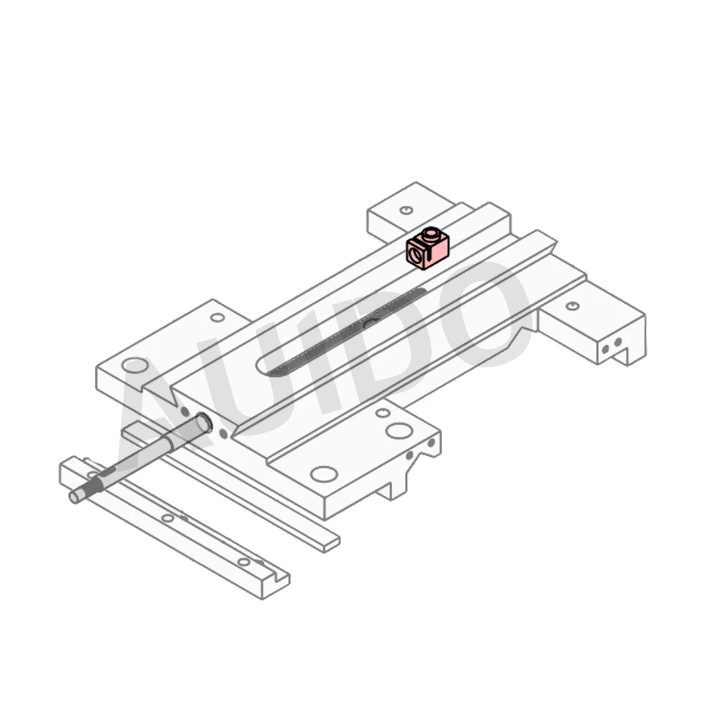 Dado di alimentazione a scorrimento incrociato per pezzo di ricambio per tornio WM210V-250/239 BHC210 HS210 JY210V CTC210