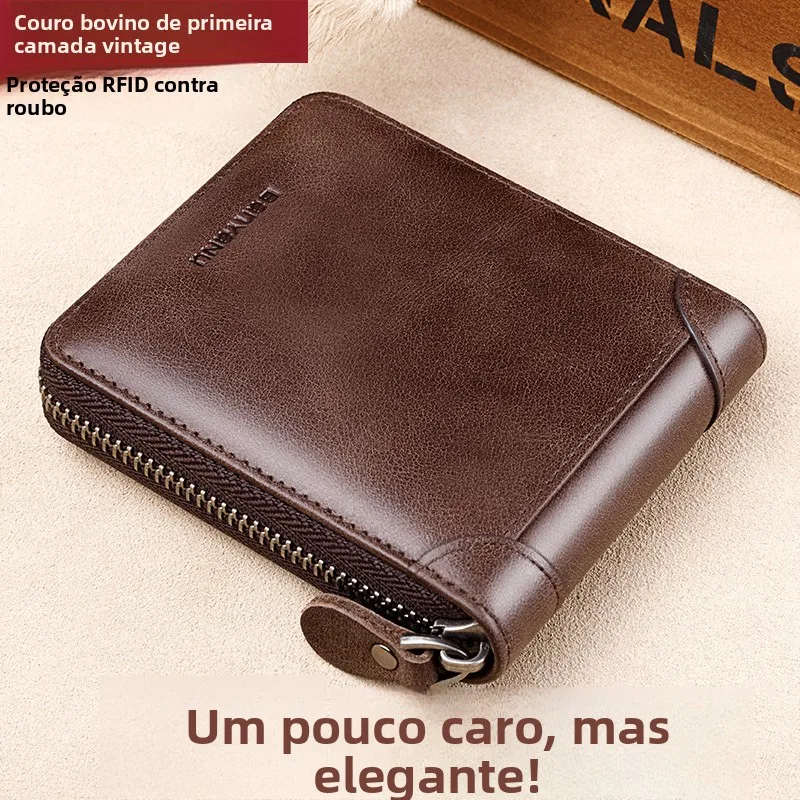 portefeuille-court-a-fermeture-eclair-en-cuir-de-vache-veritable-grande-capacite-porte-cartes-de-permis-de-conduire-multifonctionnel-pour-femmes-et-hommes
