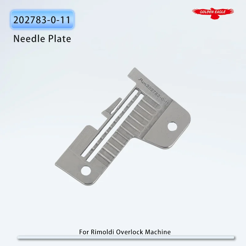 202783 -0-11 لوحة الحلق مناسبة لـ Rimoldi 327، 627، F27 أجزاء ماكينة الخياطة Ovelock لوحة إبرة 3.2 مم