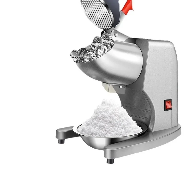 High-power shaved ice machine for milk  shops, fully automatic soft ice breaker