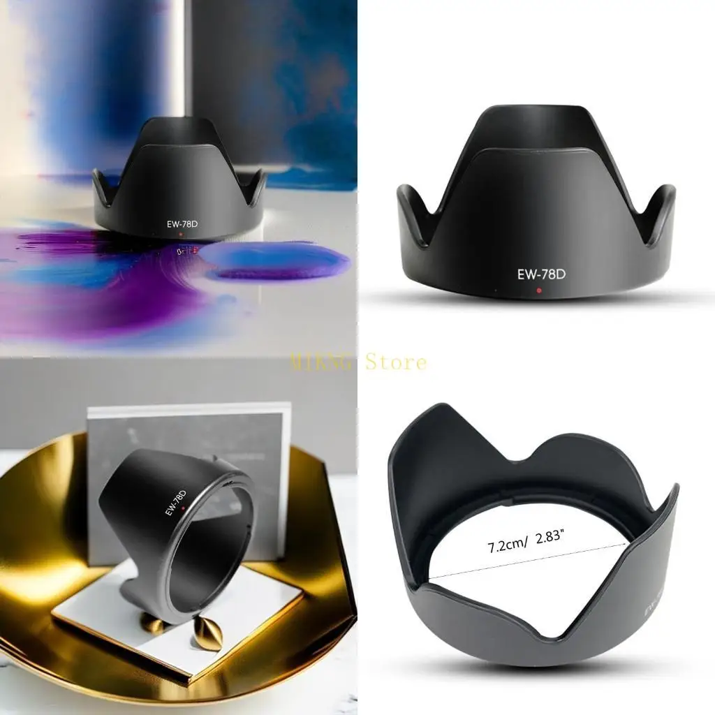 70d 80d 60d 760d EF 28-200mm EF-S 18-200mm f3.5-5.6에 대한 72mm 총검 마운트 링 교체 부품 카메라 렌즈 최고의 판매