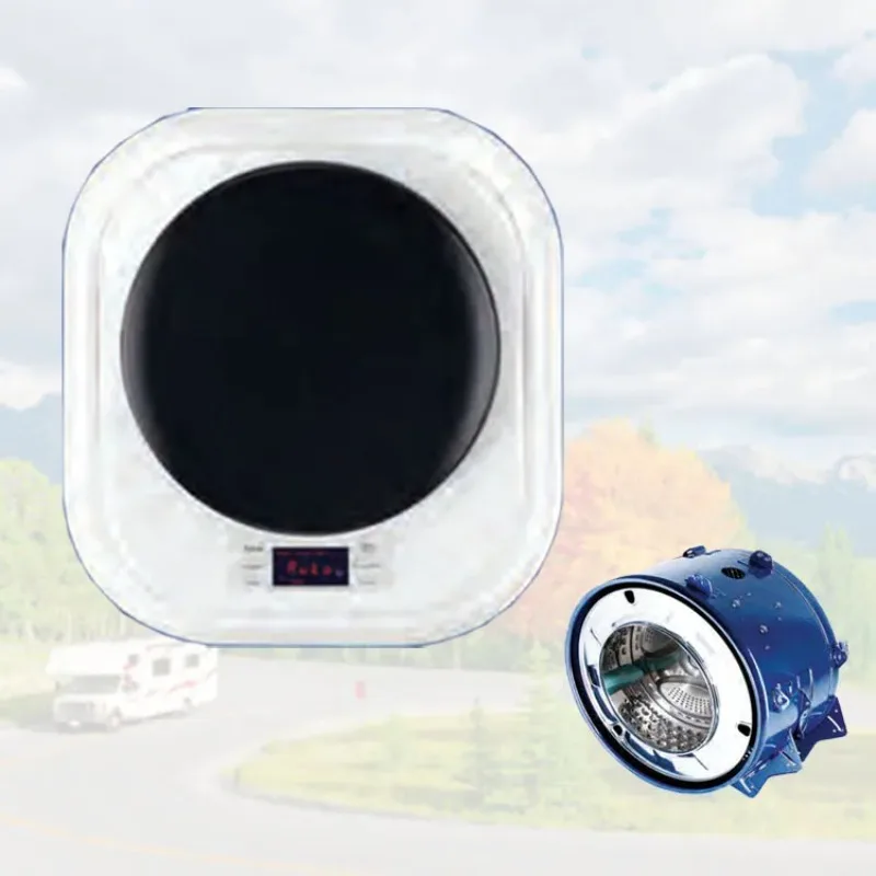 

High Quality 220V Voltage Rv Washer White Or Black Motorhome Washer 2.5/3kg Spin Capacity Caravan Washer