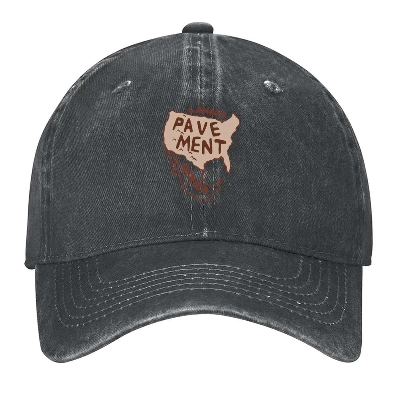 

Pavement North America Baseball Cap Cosplay New Hat Horse Hat custom Hat Women Beach Fashion Men's