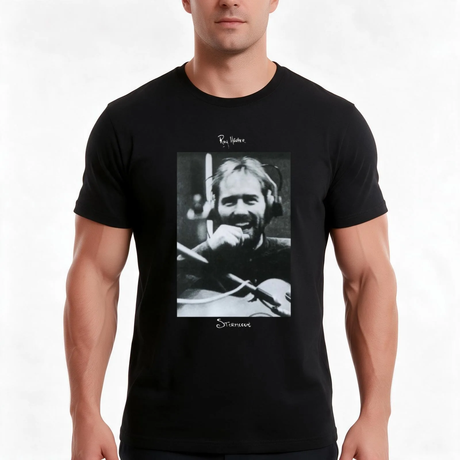 Roy Harper Stormcock T-Shirt, Summer Casual Cotton Tee, Oversized Streetwear Tops, Vintage Graphic Print, Loose Fit Short Sleeve