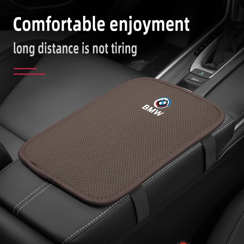 Car Center Console Armrest Box Mat Protection Pad Accessories For BMW 50th Anniversary X1 X2 X3 X5 X4 X6 X7 iX3 F20 F10 F07 E70