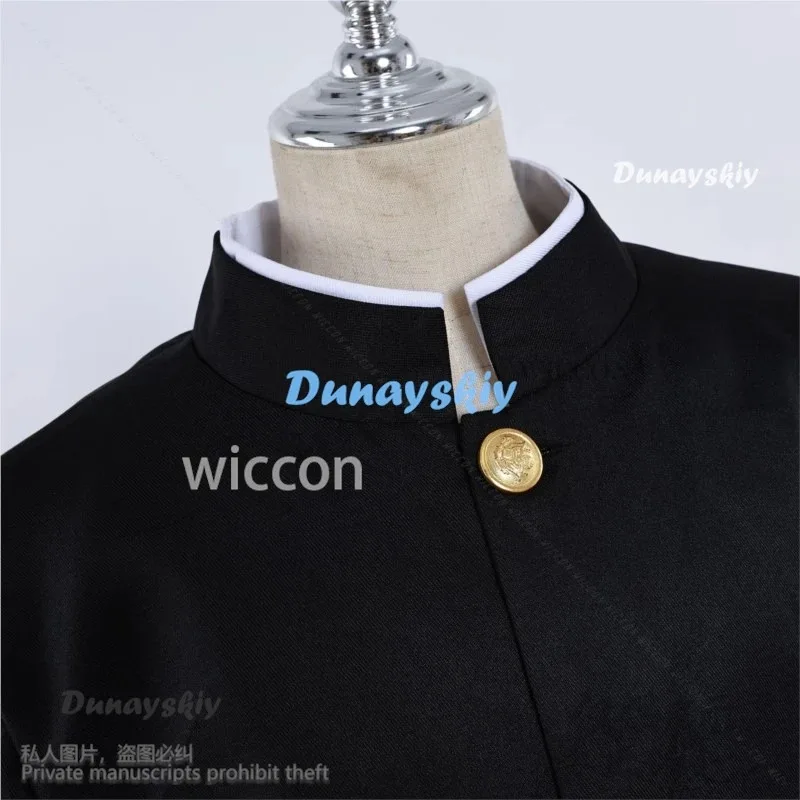 アニメコスプレダンダン衣装高倉健DK制服黒ジャケットロールプレイ衣装ウィッグハロウィンクリスマス女性メナ;2