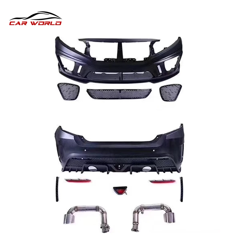 

Factory Wholesale Modified Auto Rear Front Bumper Kits Accessories Body Kit For Honda Civic 2016-2020