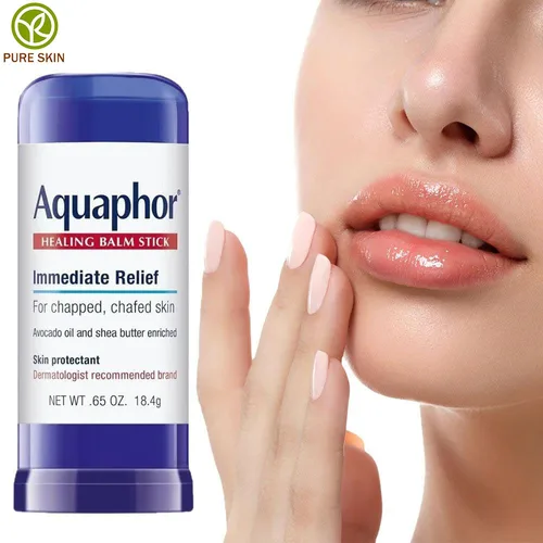 Imagen 1 del producto Aquaphor Bálsamo Reparador en Barra, Bálsamo Labial Hidratante con Aceite de Aguacate y Fórmula de Manteca de Karité, Deja la Piel Suave, Bálsamo Multiusos