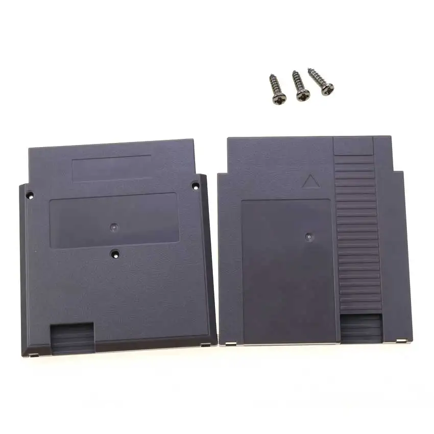YuXi 60pin to 72pin Converter Storage Box Plastic Case Cover Game Cartridge Shell For NES With 3 Screws