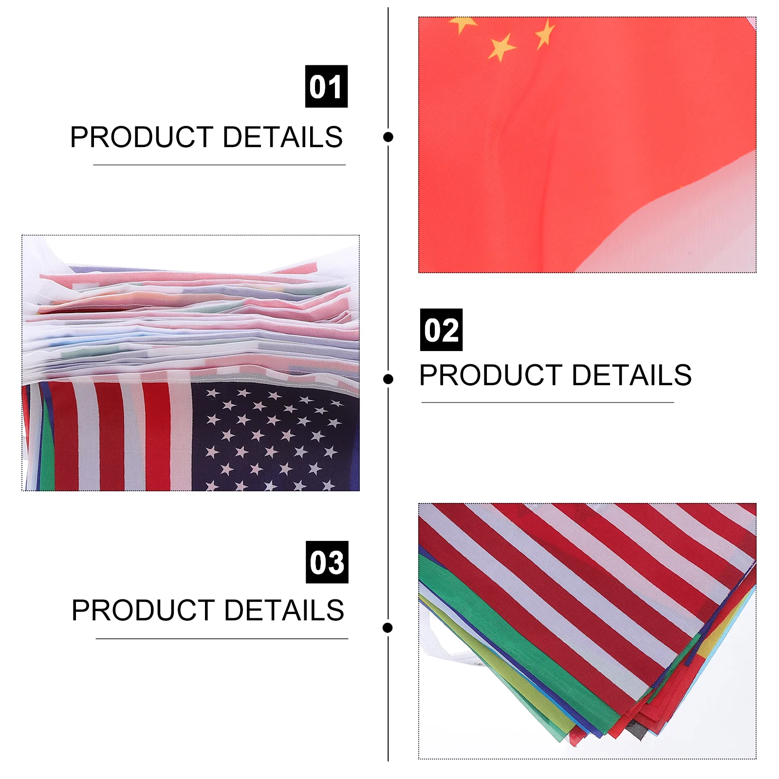 

1Set 100 Countries Banner Flag Set Premium Polyester Hanging Flag for Indoors Outdoors Carnival Game Party