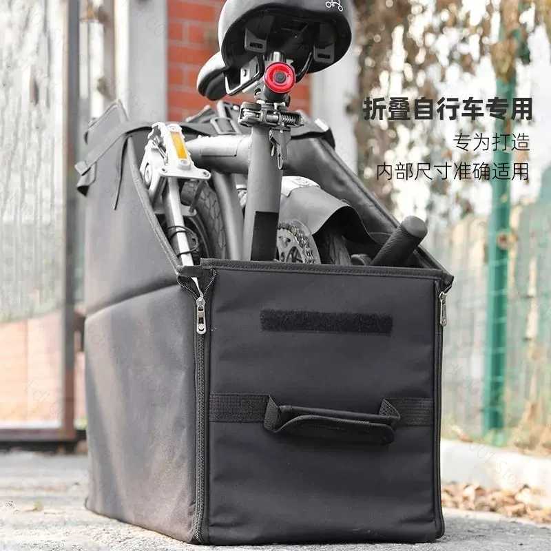 Car Trunk Transport Large Storage Portable Folding Bike Storage Box For Bicycle Storage Dustproof Box Waterproof - view 2