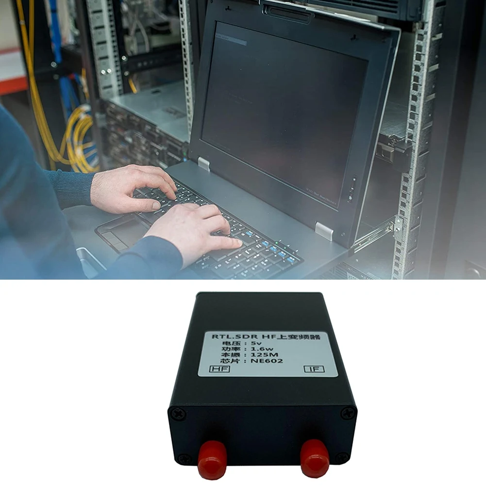 AS94-RTL-SDR Up Converter NE602 125MHZ 1.6W Up Converter 150K-30MHZ For RTL2383U RTL-SDR Receiver With Connection Cable view 2