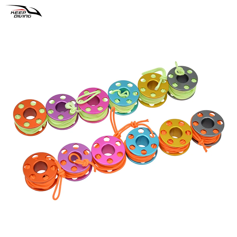 Diving Mini Wire Wheel Charm Aluminum Alloy Fingertip Luminous Release Wheel Pendant Elephant Buoy Small Accessories Souvenirs