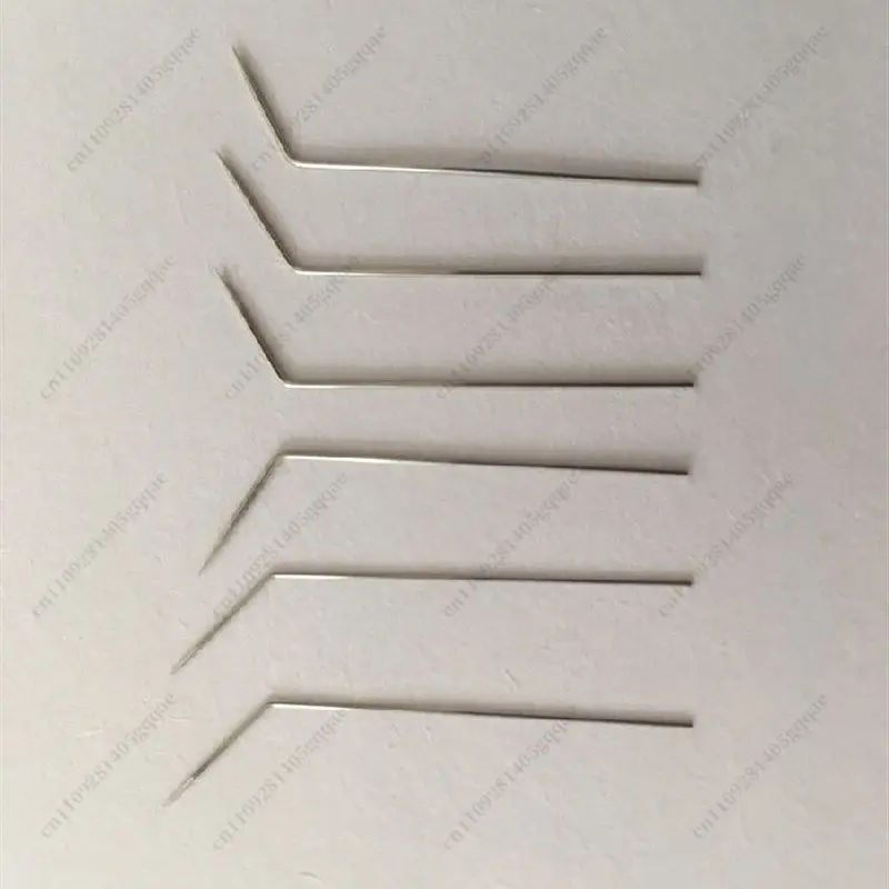 � Wafer-Testkarte mit gebogener Wolframkarbid-Testspitze, 1μm vergoldete Nadel für Halbleiterinspektion – Detail 5