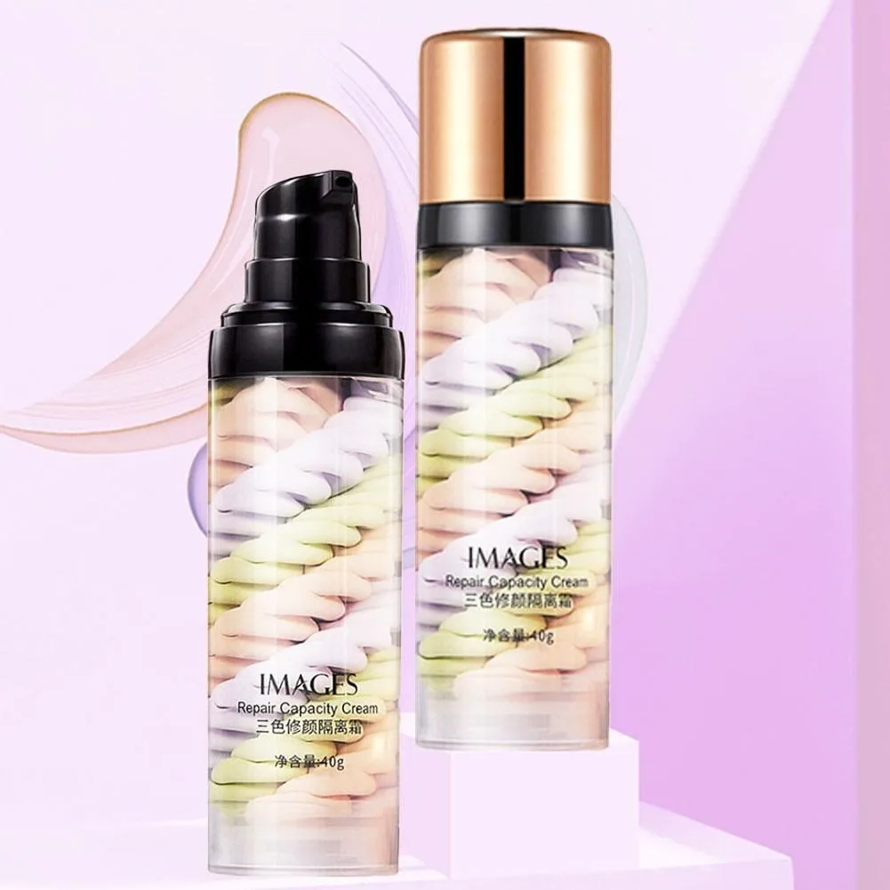 Corrector líquido de 40g, loción aislante mixta, maquillaje Invisible de poros, hidratante, piel brillante, Base de imprimación facial