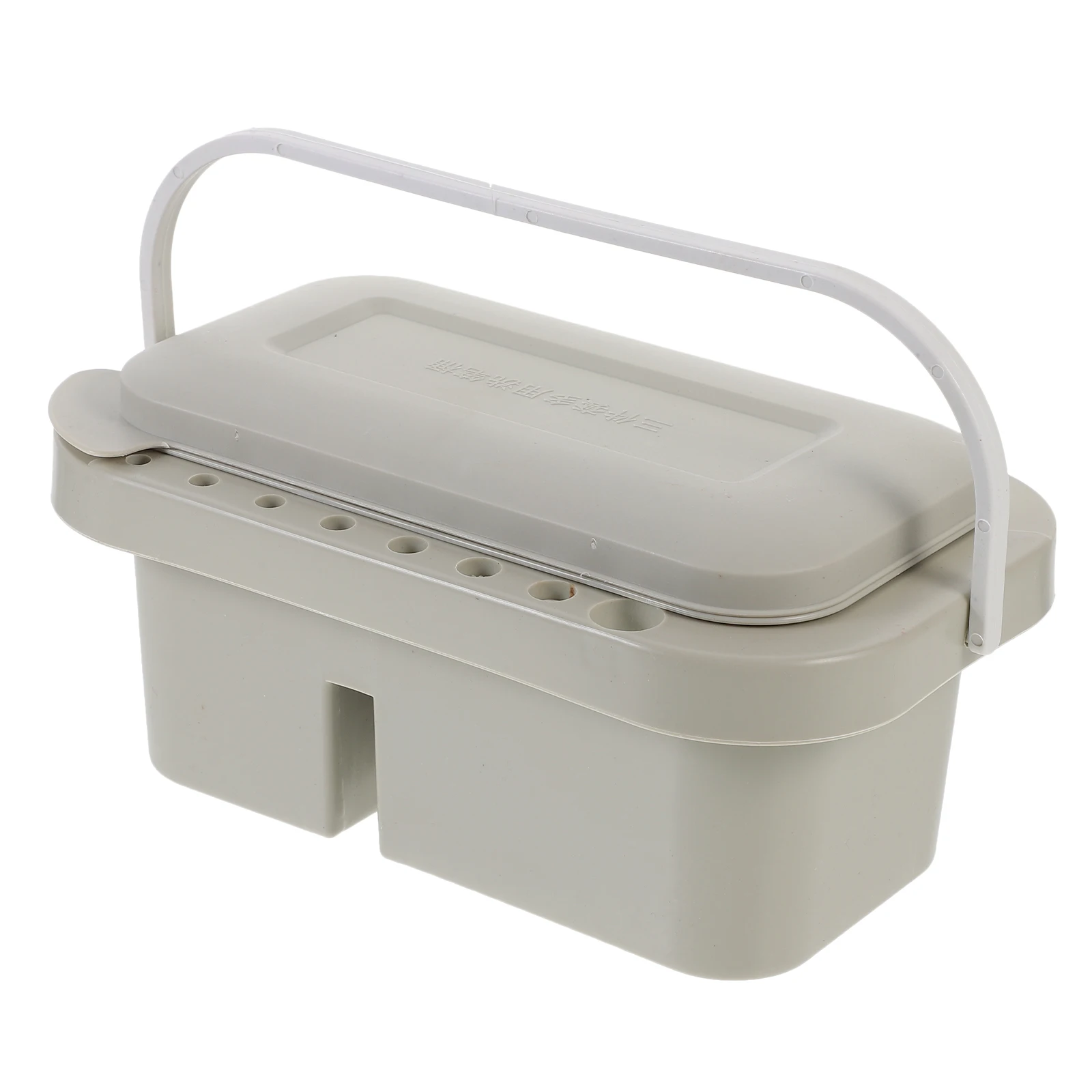 1 Set Plastic Brush Cleaning Bucket Portable Watercolor Acrylic Oil Brush Washer Large Capacity Durable Multifunctional Easy
