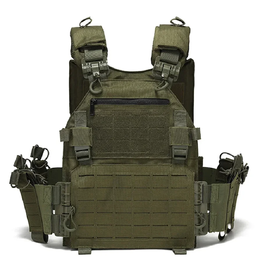 Outdoor training vest multi-functional MOLLE expansion convenient quick release vest waterproof and wear-resistant