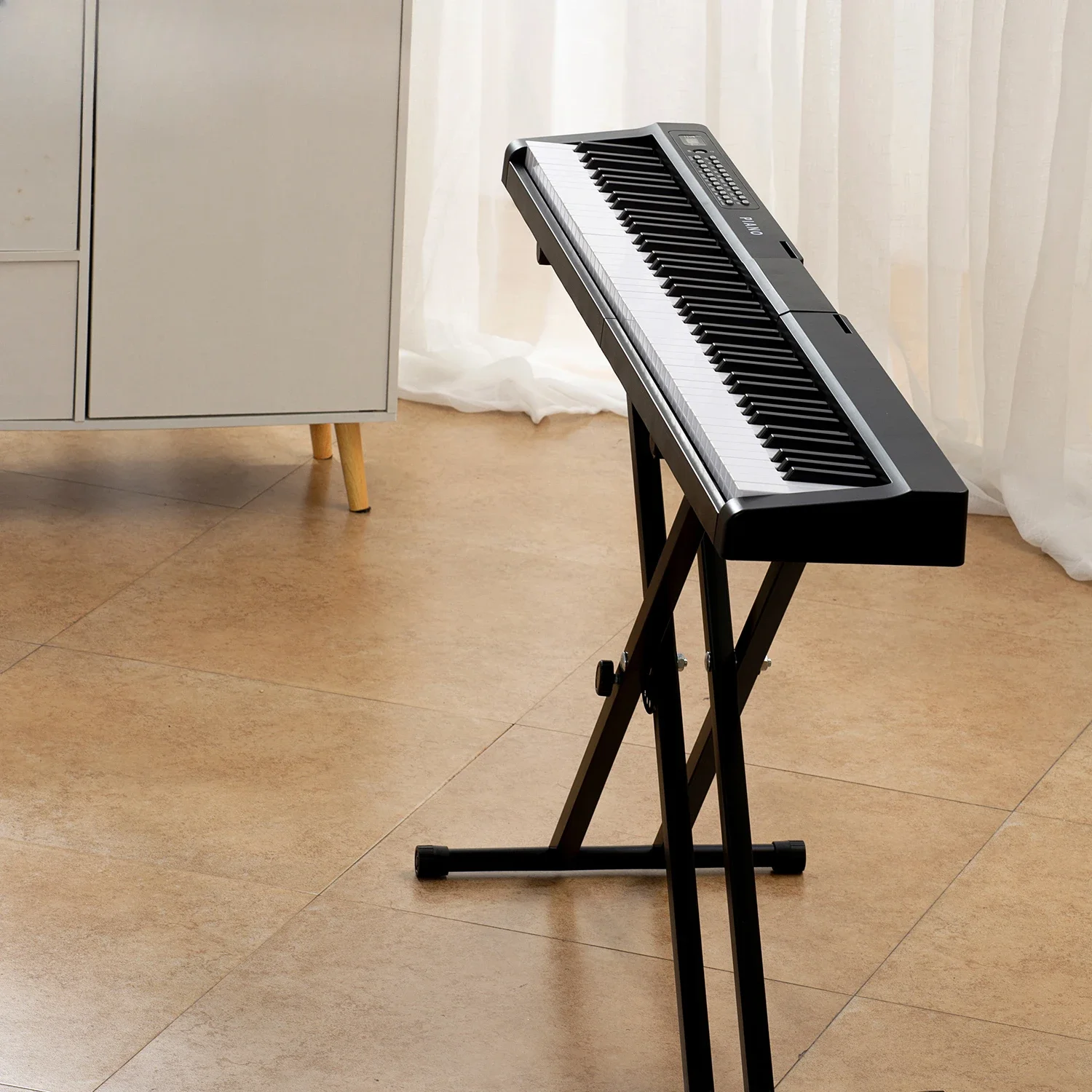 Piano numérique multifonctionnel, capacité Bluetooth, orgue électronique activé, 88 prédire