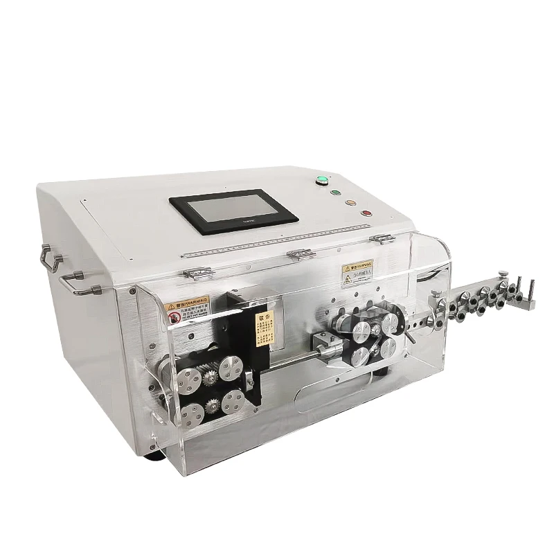 Boruix 70mm² Large Cable Computer Stripping Machine, 800W Twelve -wheel Drive for Pipe Diameter 20mm Cable Peeling Machine