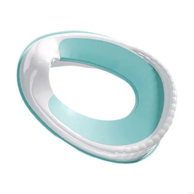 CORB-funda antideslizante para asiento inodoro para niños, superficies texturizadas suaves, diseño ergonómico, herramienta
