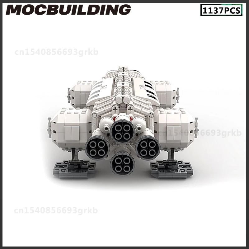 MOC Building Blocks Space 1999 Eagle Transporter Shuttle DIY Assemble Bricks Model Rocket Toys Christmas Gifts Birthday Present