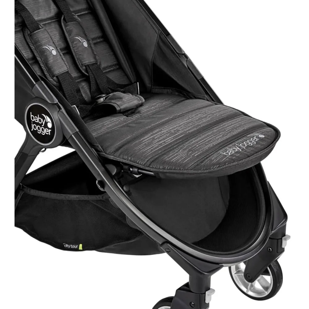 City Tour 2 Ultra-Compact Travel Stroller, Jet, Lightweight, Foldable, Ideal for Traveling